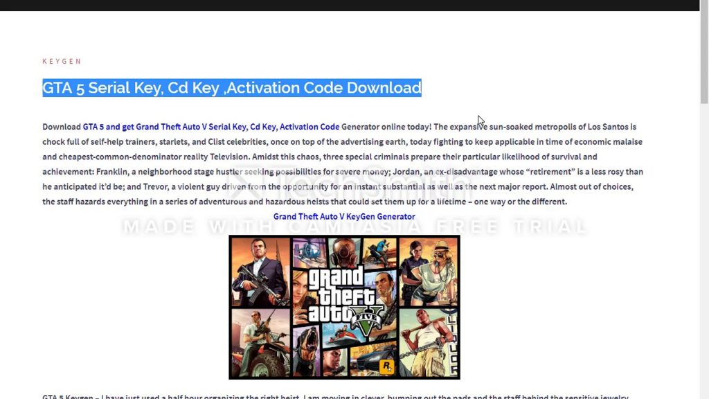 download gta 5 without license key